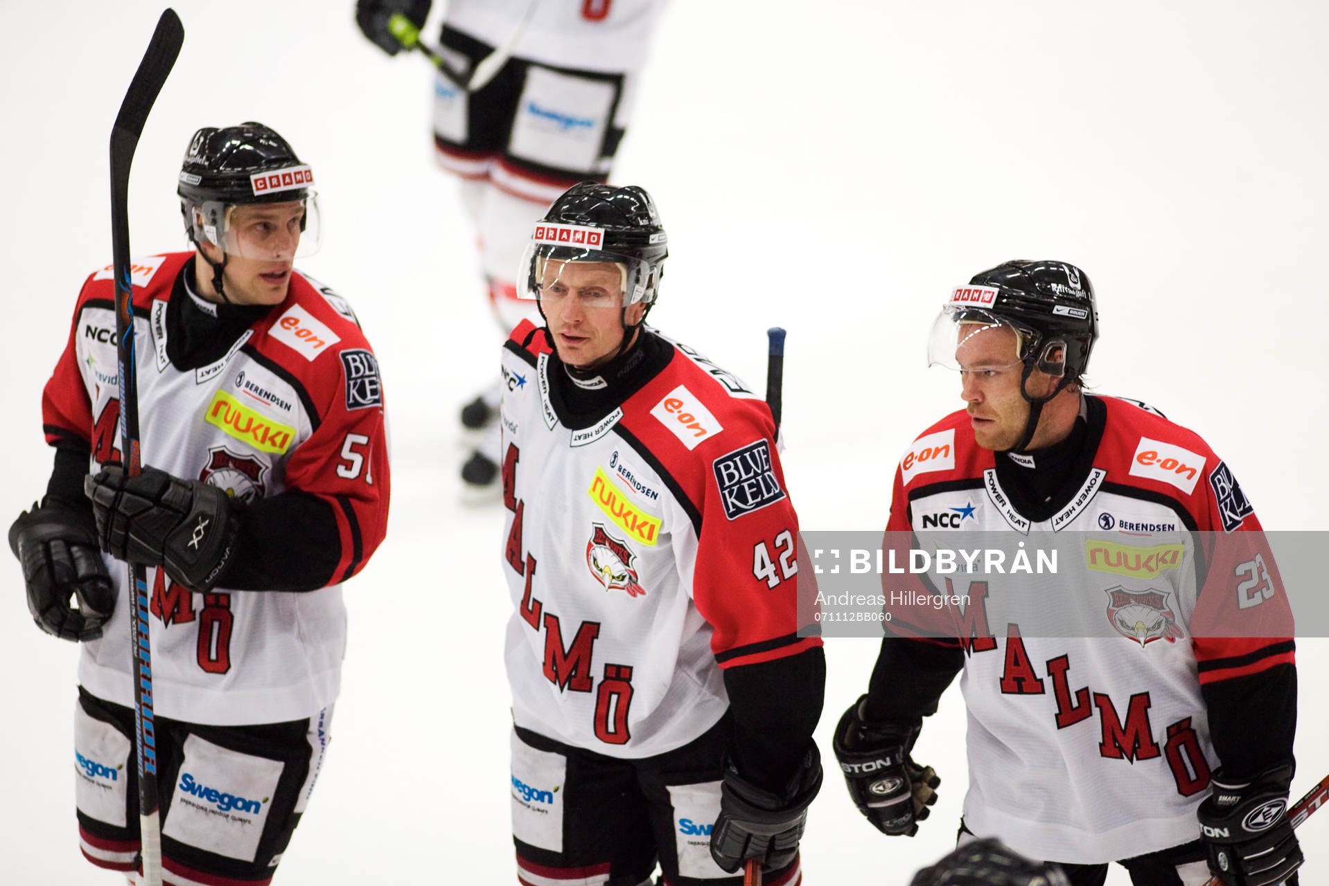 Ville Nieminen, Mikko Eloranta och Mikael Wahlberg, Malmö