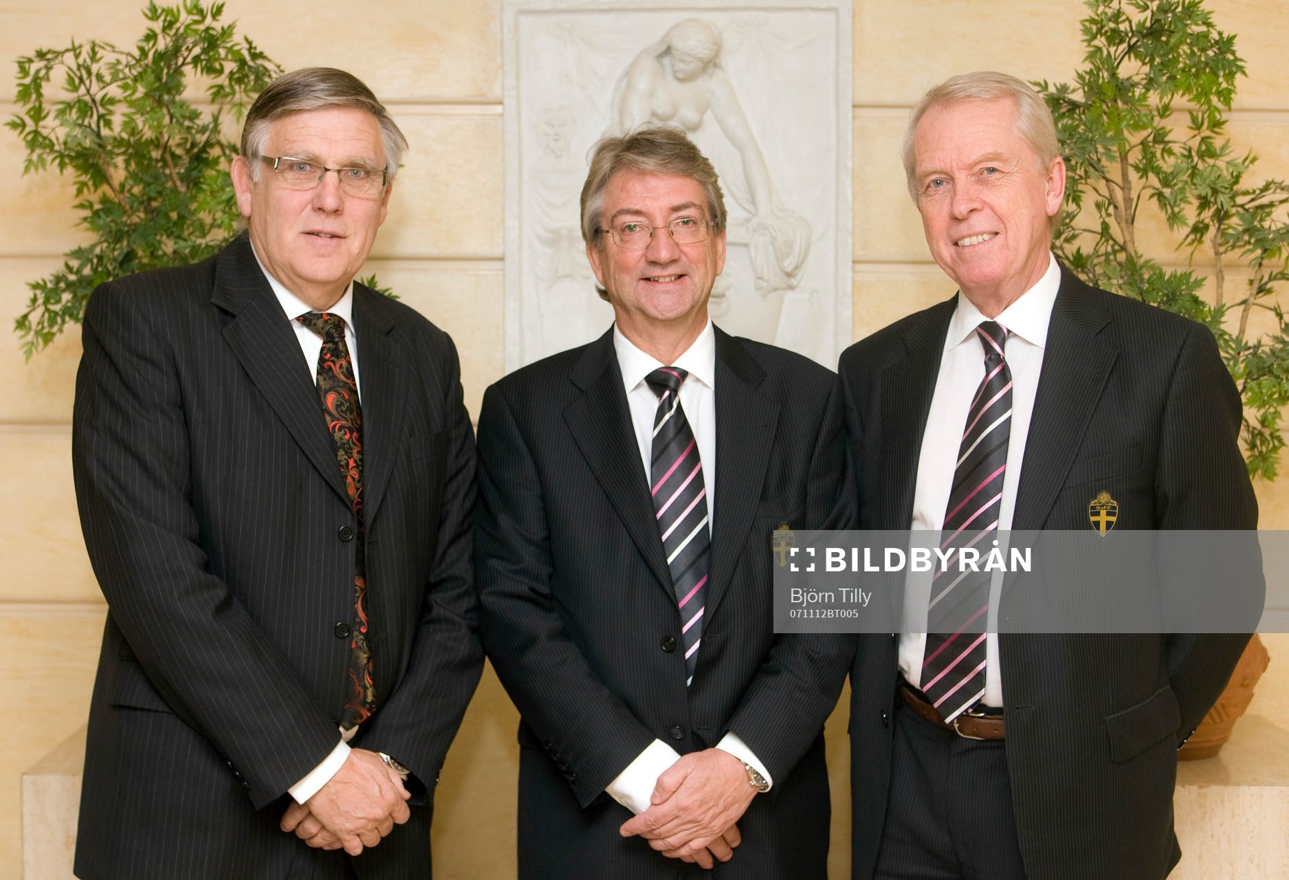 Thomas Nordahl, Krister Malmsten och Björn Alhberg