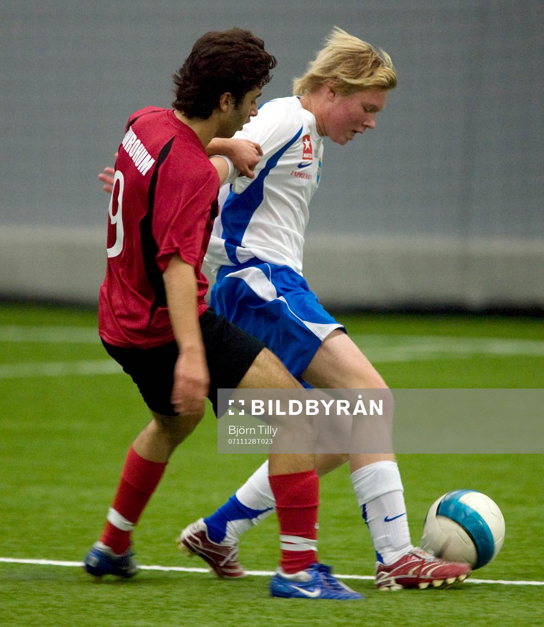Nahir Awrohum, röda och Fredrik Wennerbro, vita