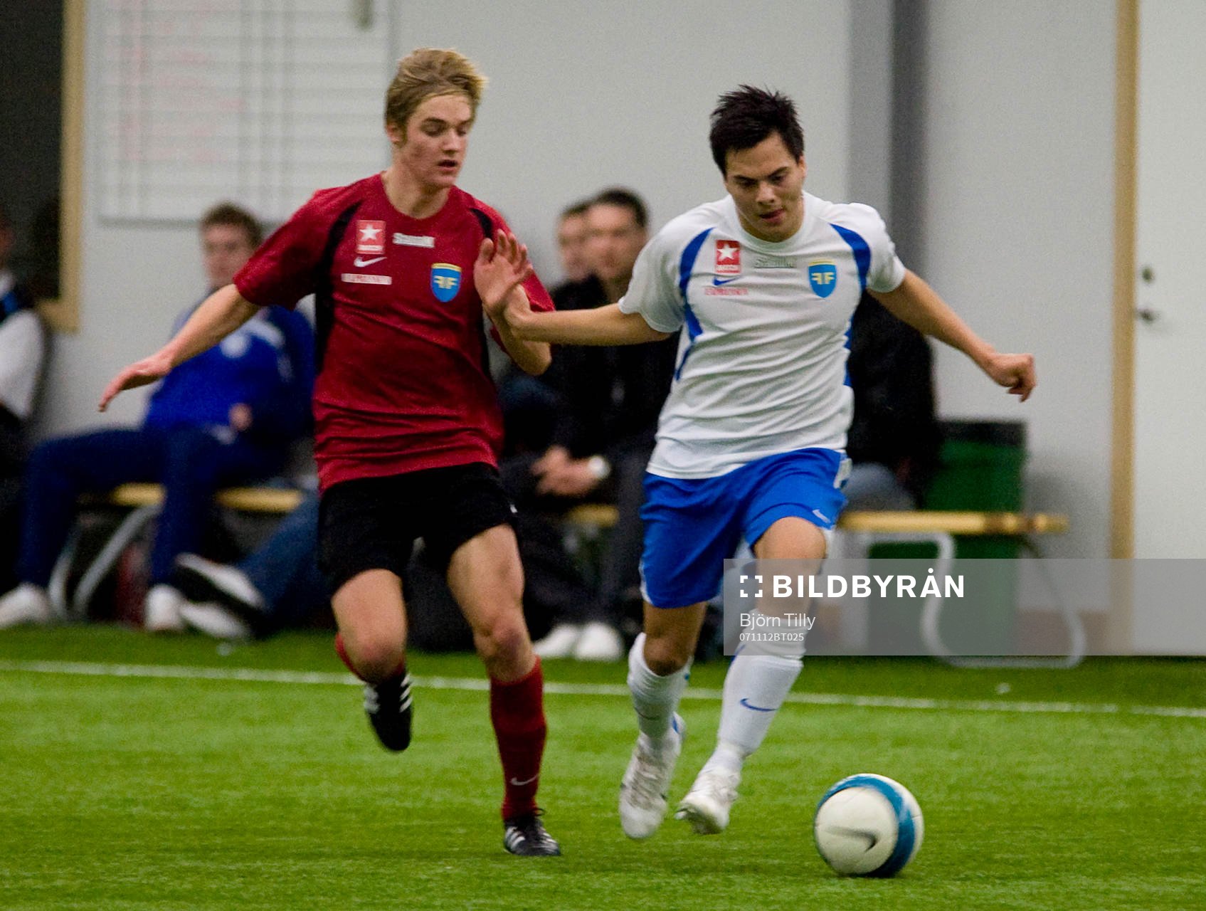 Johan Mårtensson, röda och David Rodrigez, vita