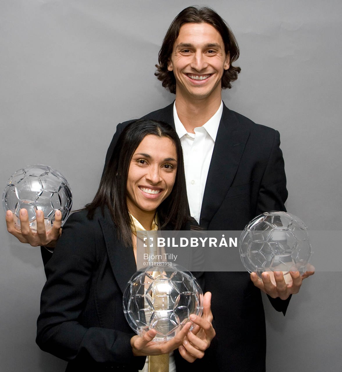 Årets Forward, Marta och Zlatan Ibrahimovic