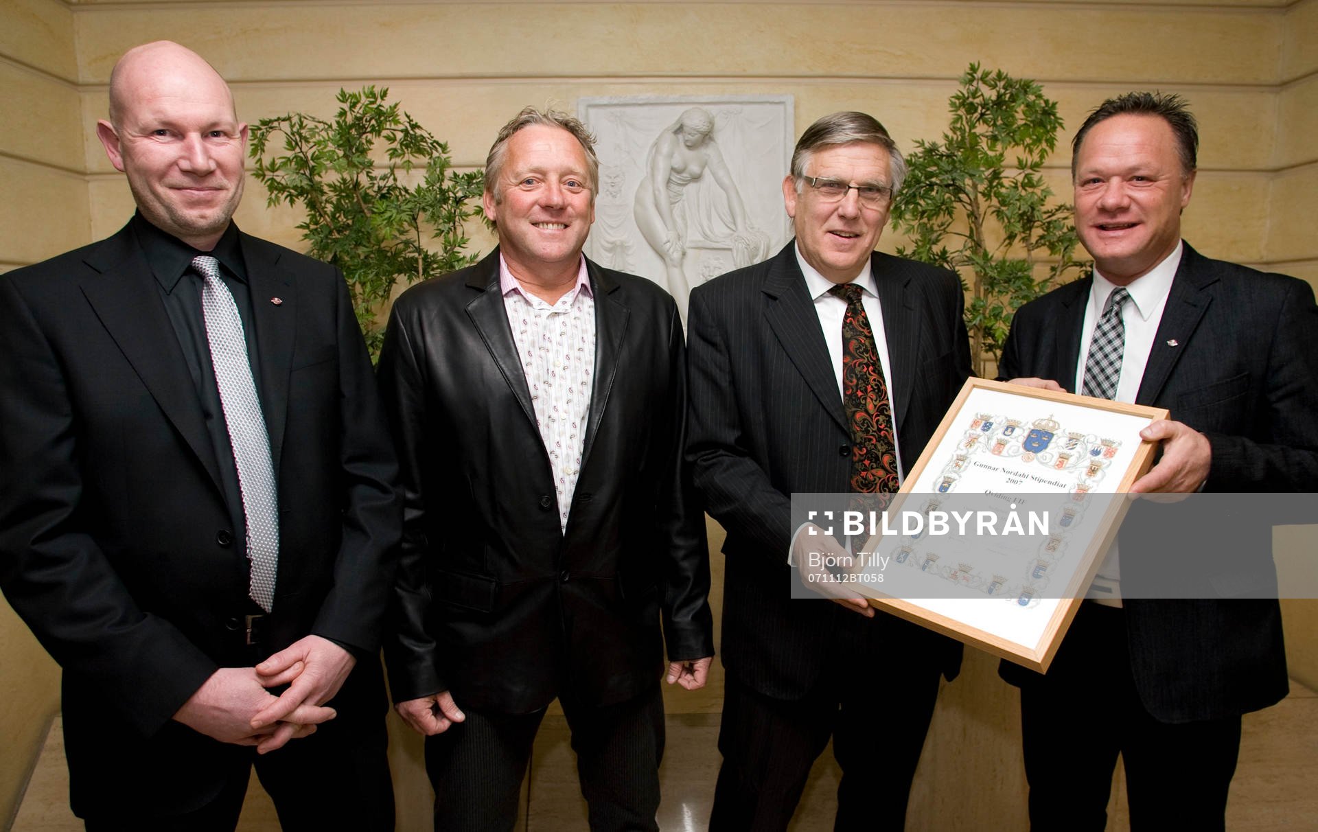 Thomas Gustafsson, Kent Wiklund, Thomas Nordahl och Joacim