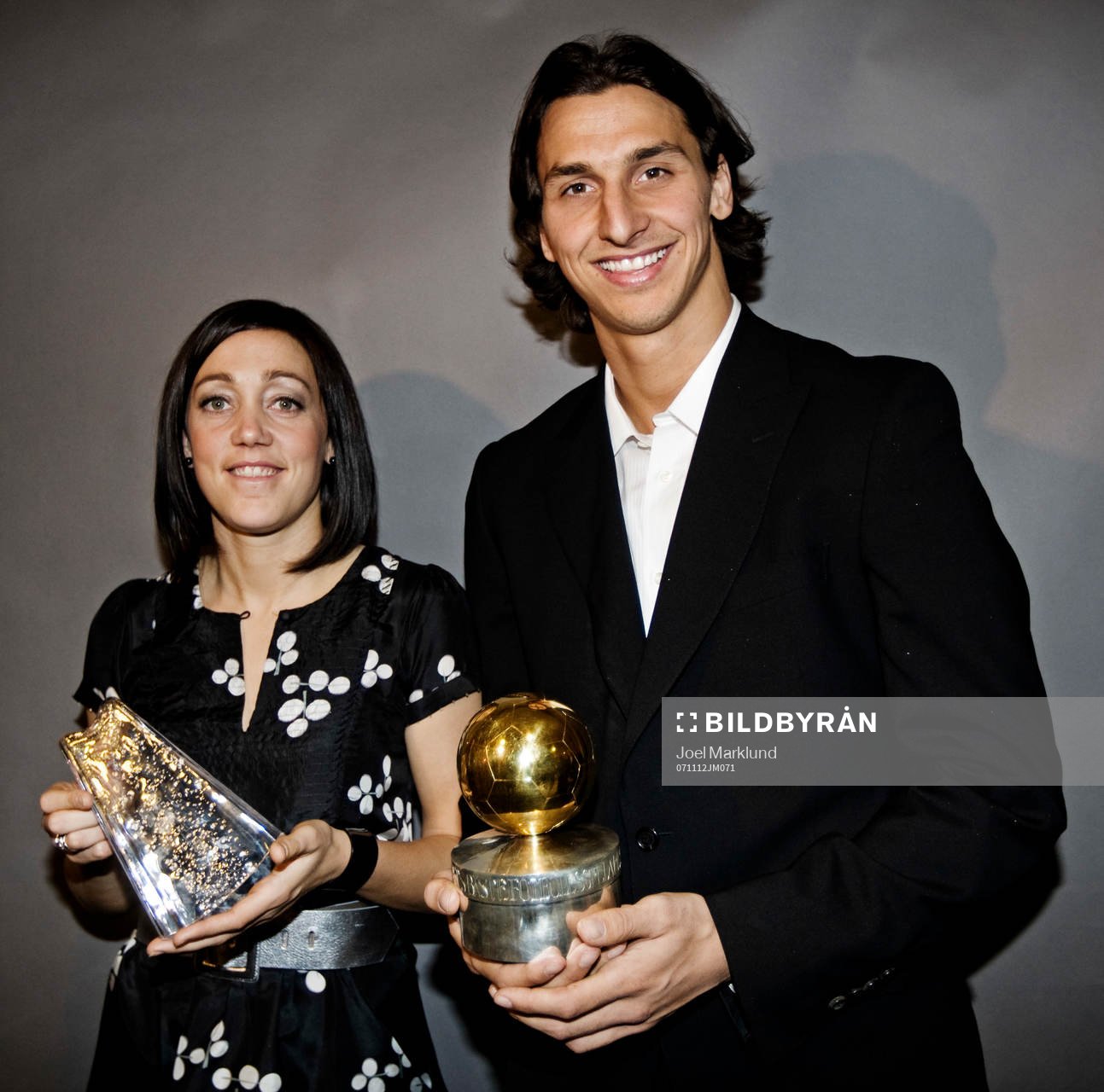 Diamantbollen och Guldbollen: Therese Sjögran och Zlatan