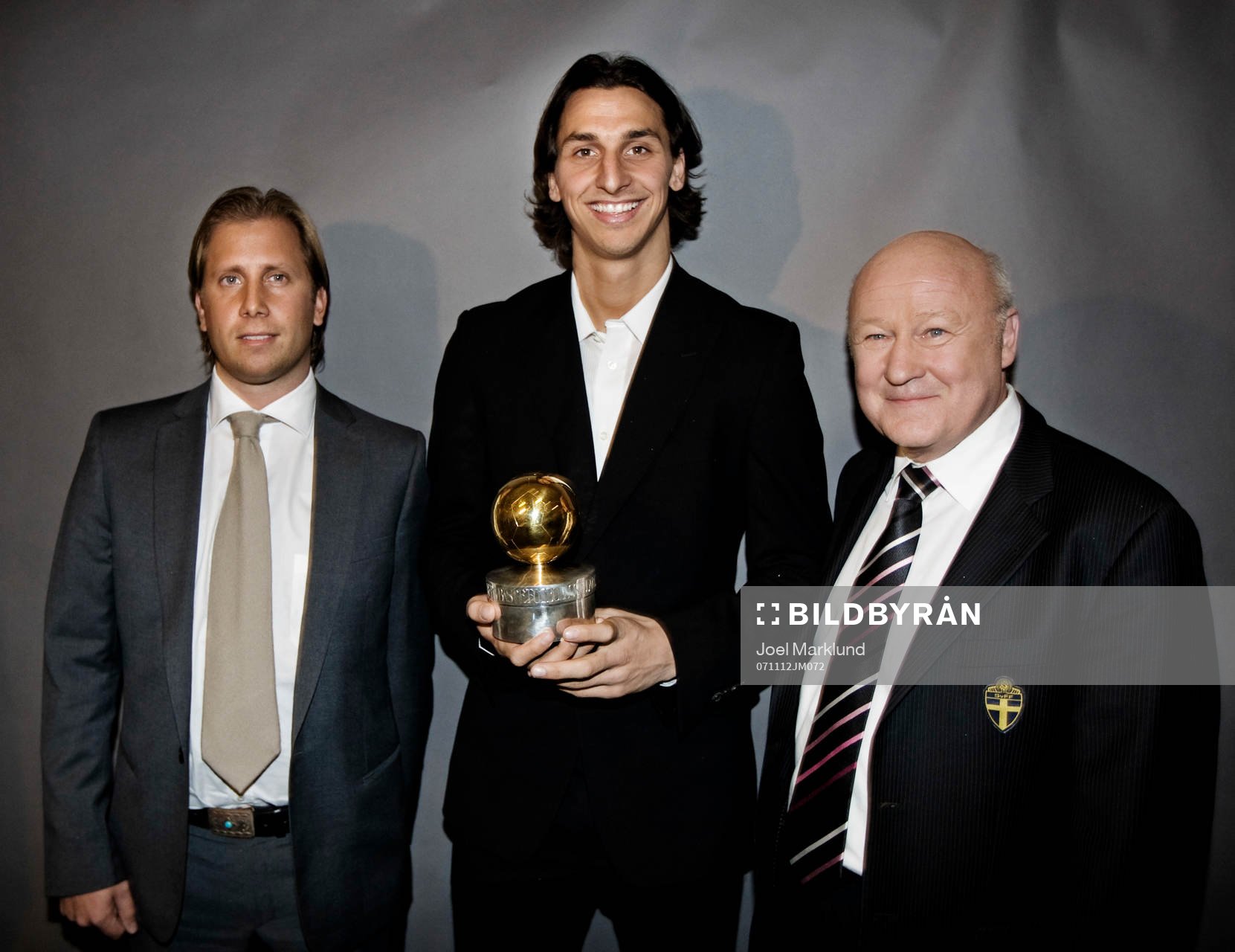 Guldbollen: Simon Bank, Zlatan Ibrahimovic, Lars-Åke