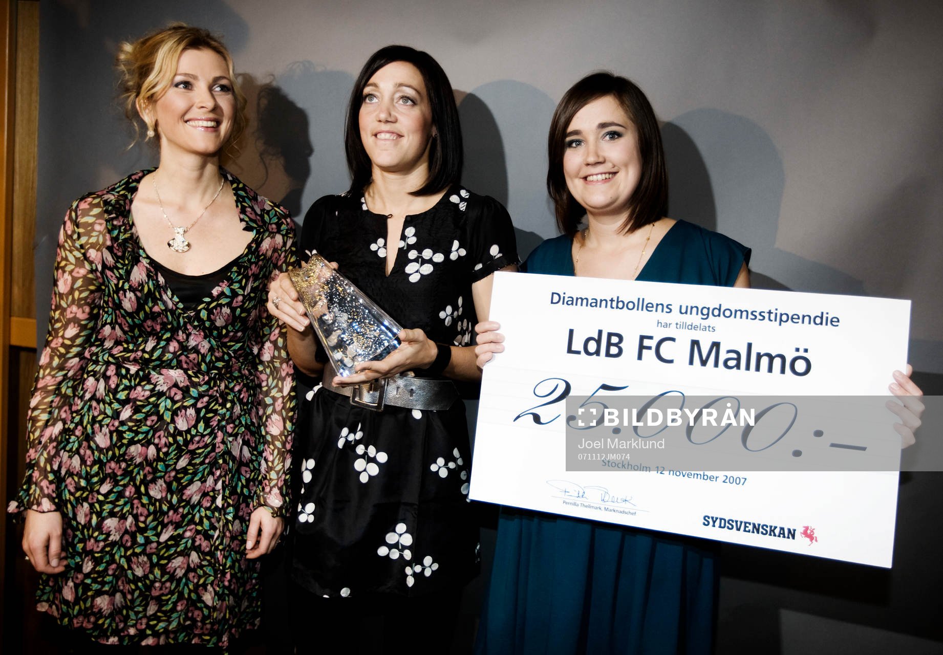 Diamantbollen: Karin Mattson, Therese Sjögran, Anja Gatu