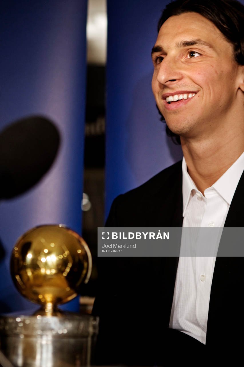 Zlatan Ibrahimovic vann Guldbollen