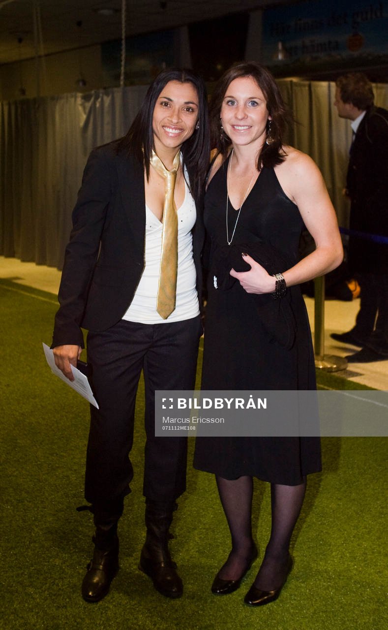 Marta da Silva och Hanna Ljungberg