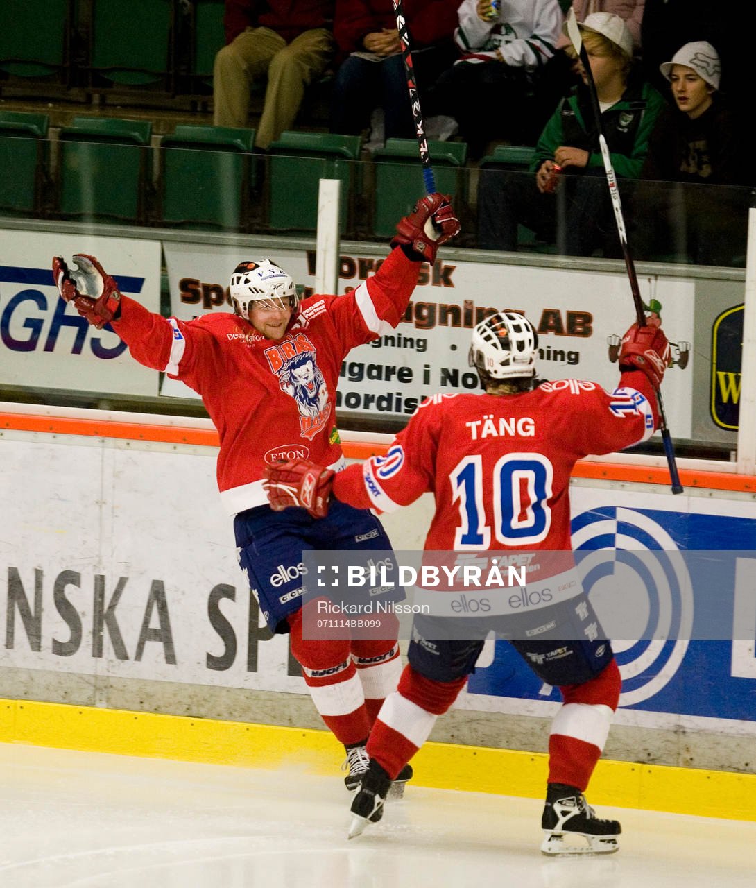 Fredrik Orrsten, Borås, jubel
