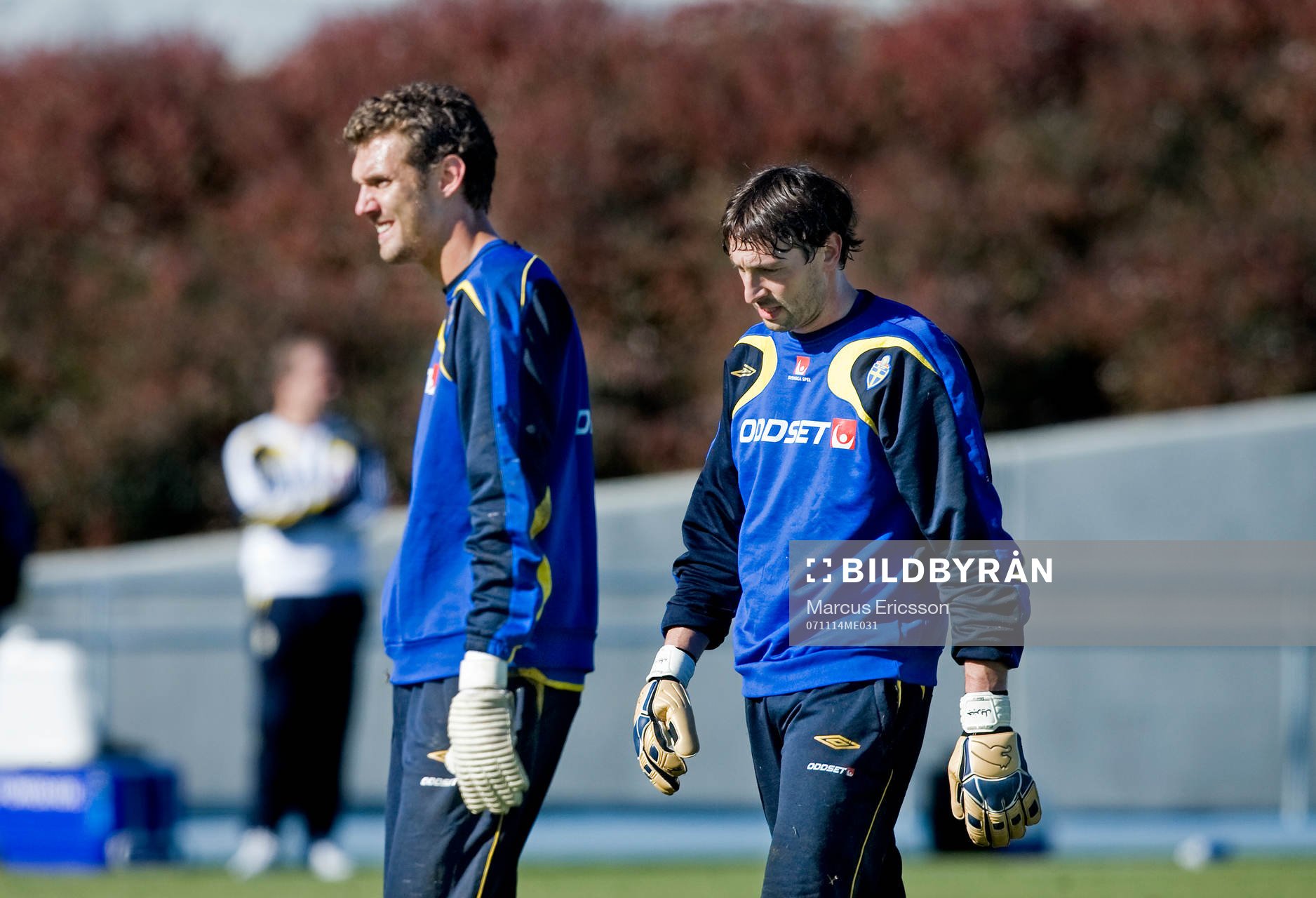 Andreas Isaksson och Rami Shaaban