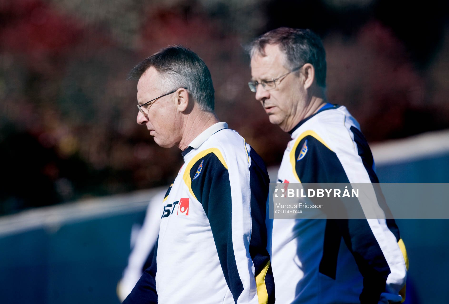 Roland Andersson och Lars Lagerbäck, Förbundskapten