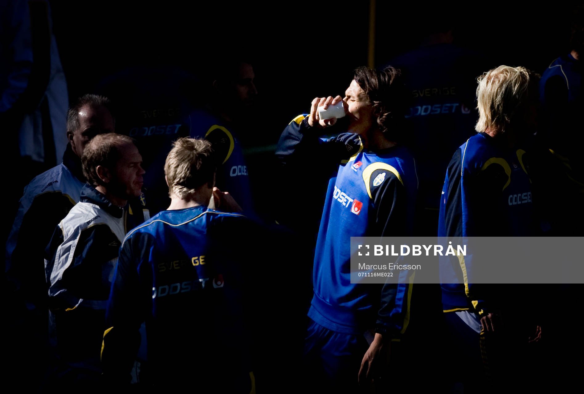 Vattenpaus, Zlatan Ibrahimovic, Träning