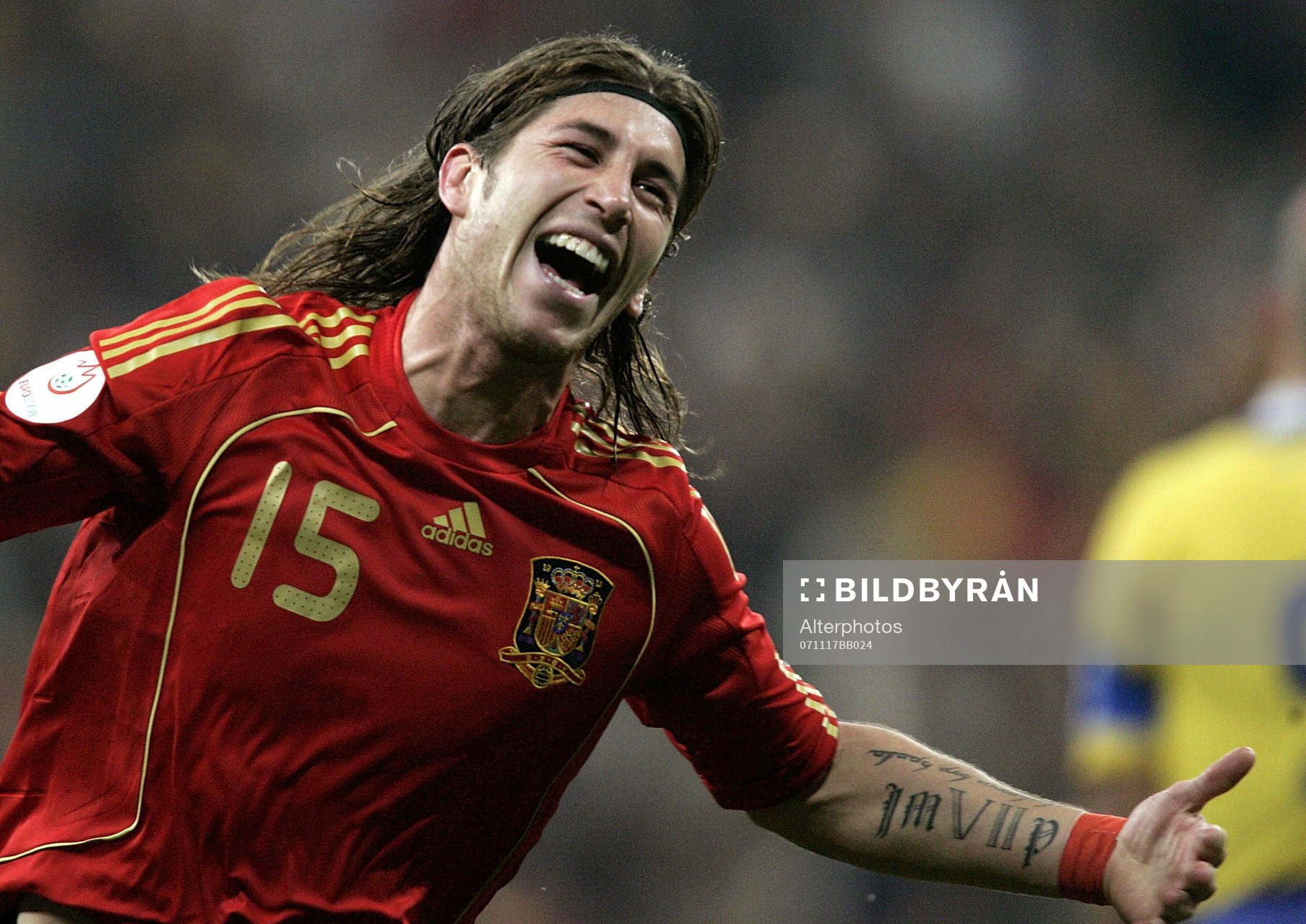 Sergio Ramos, jubel