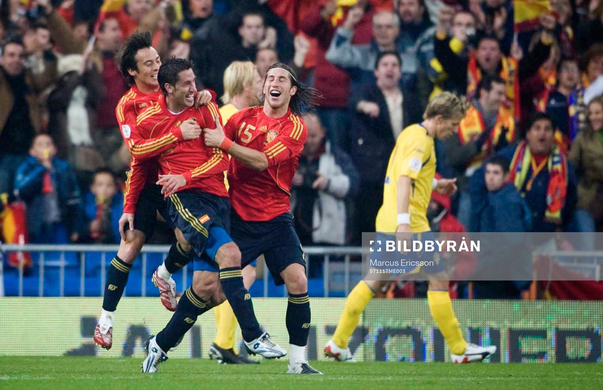 Spanien jublar