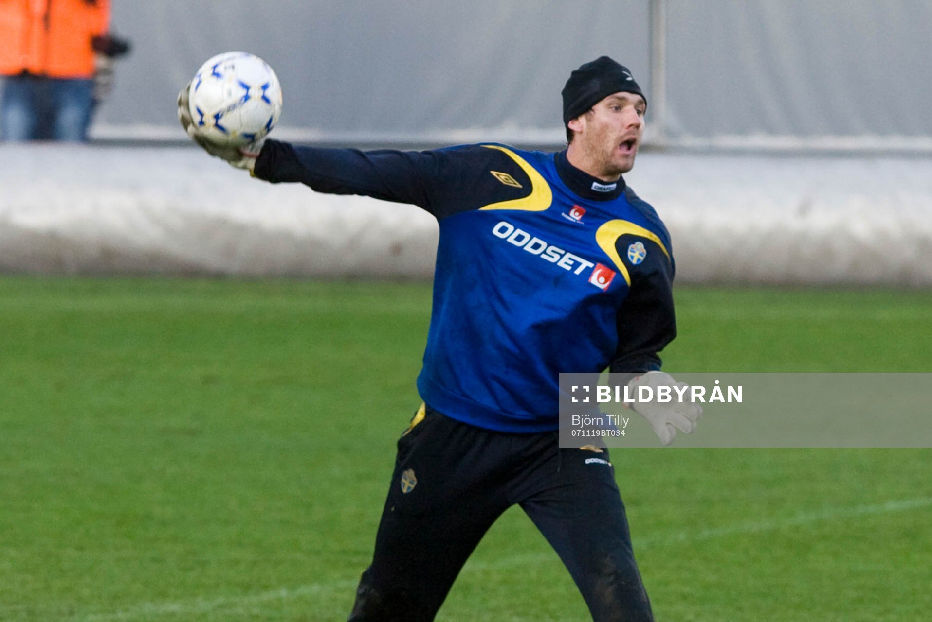 Andreas Isaksson, målvakt, Sverige