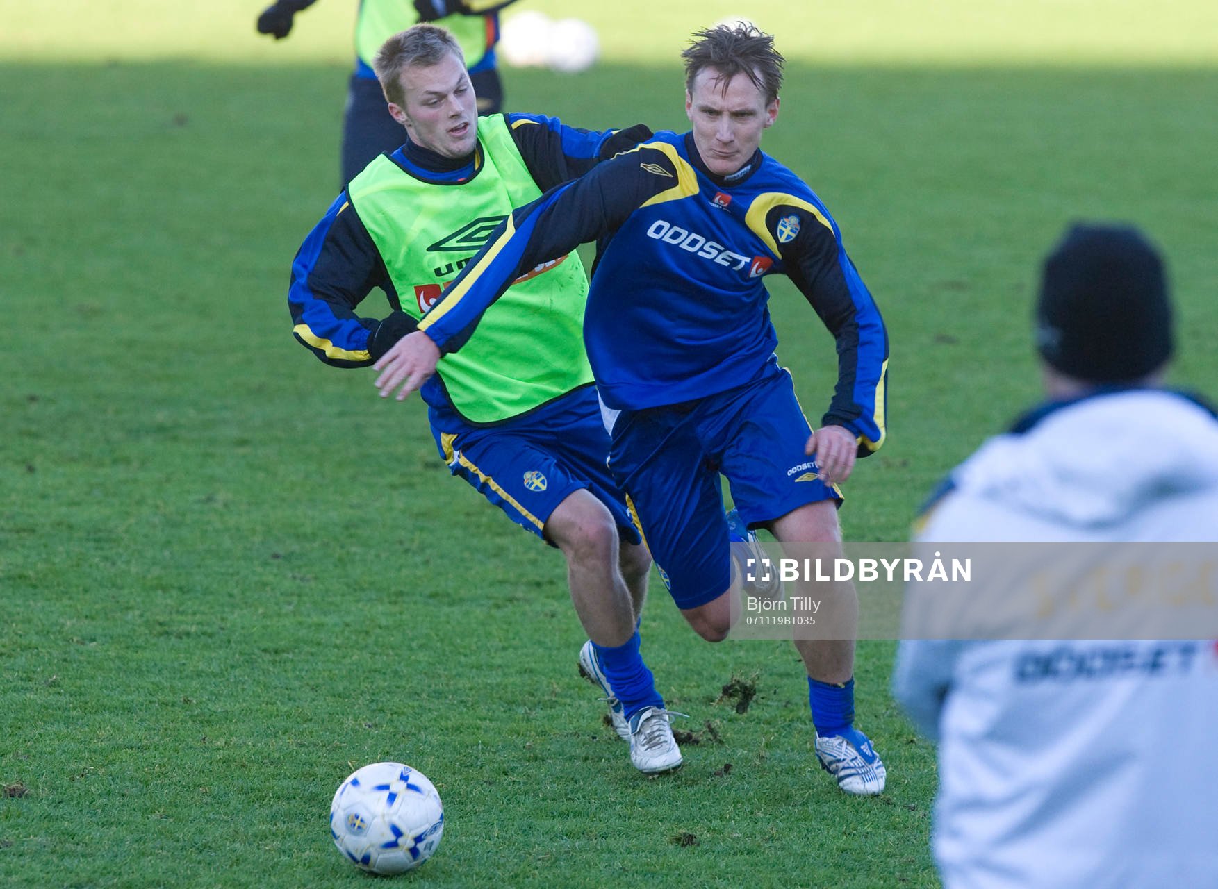 Sebastian Larssion och Andreas Johansson, Sverige