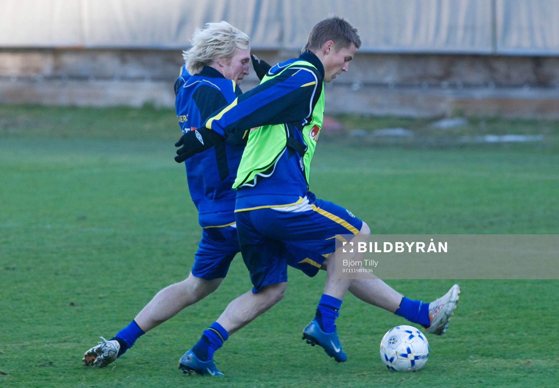 Petter Hansson och Markus Rosenberg, Sverige