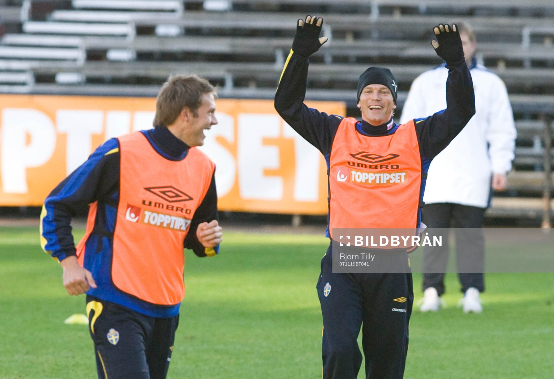Andreas Granqvist och Marcus Allbäck, Sverige