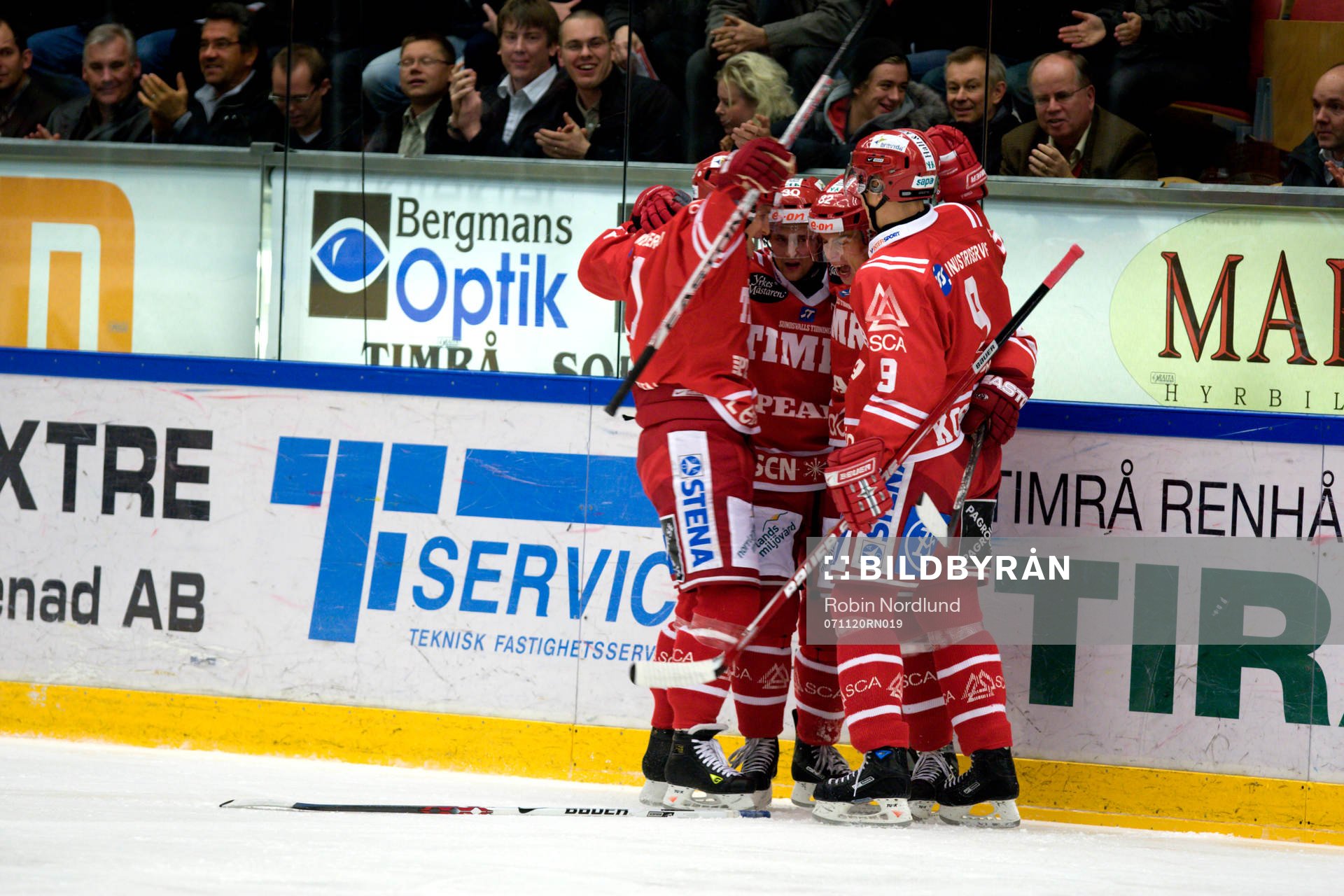 Riku Hahl, Timrå jubel 1-0