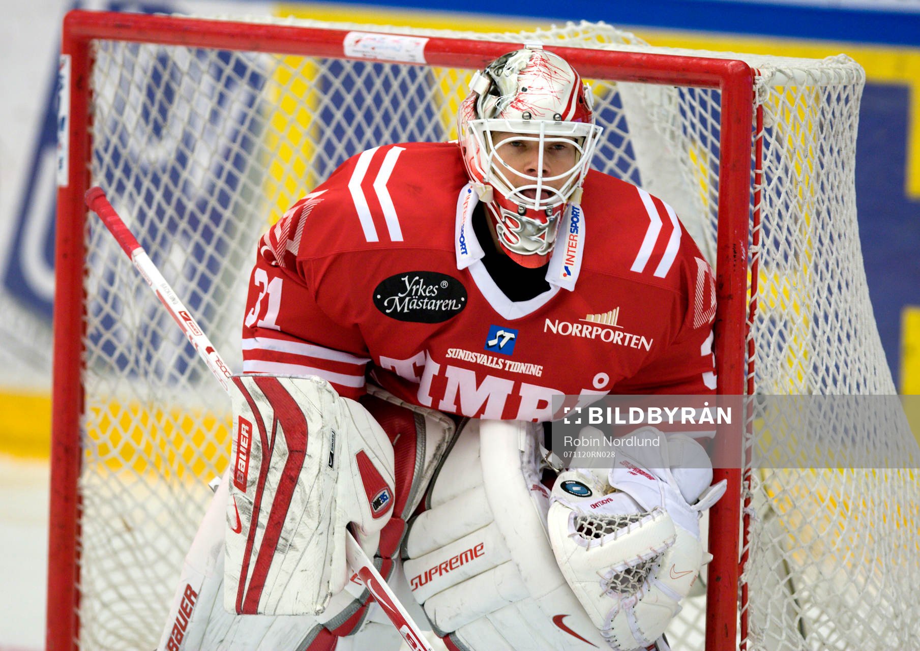 Johan Backlund, Målvakt Timrå