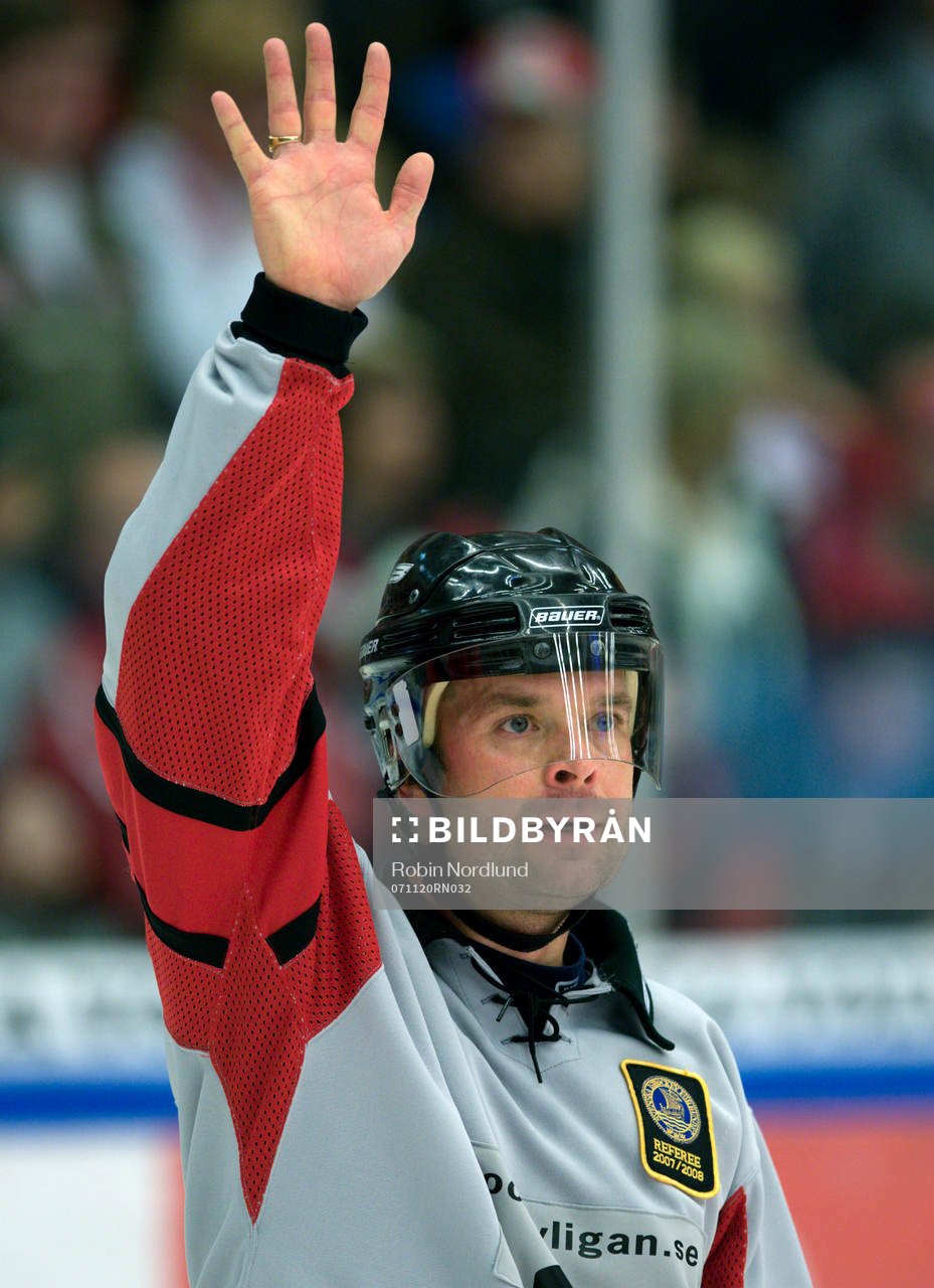 Patrik Sjöberg, Huvuddomare