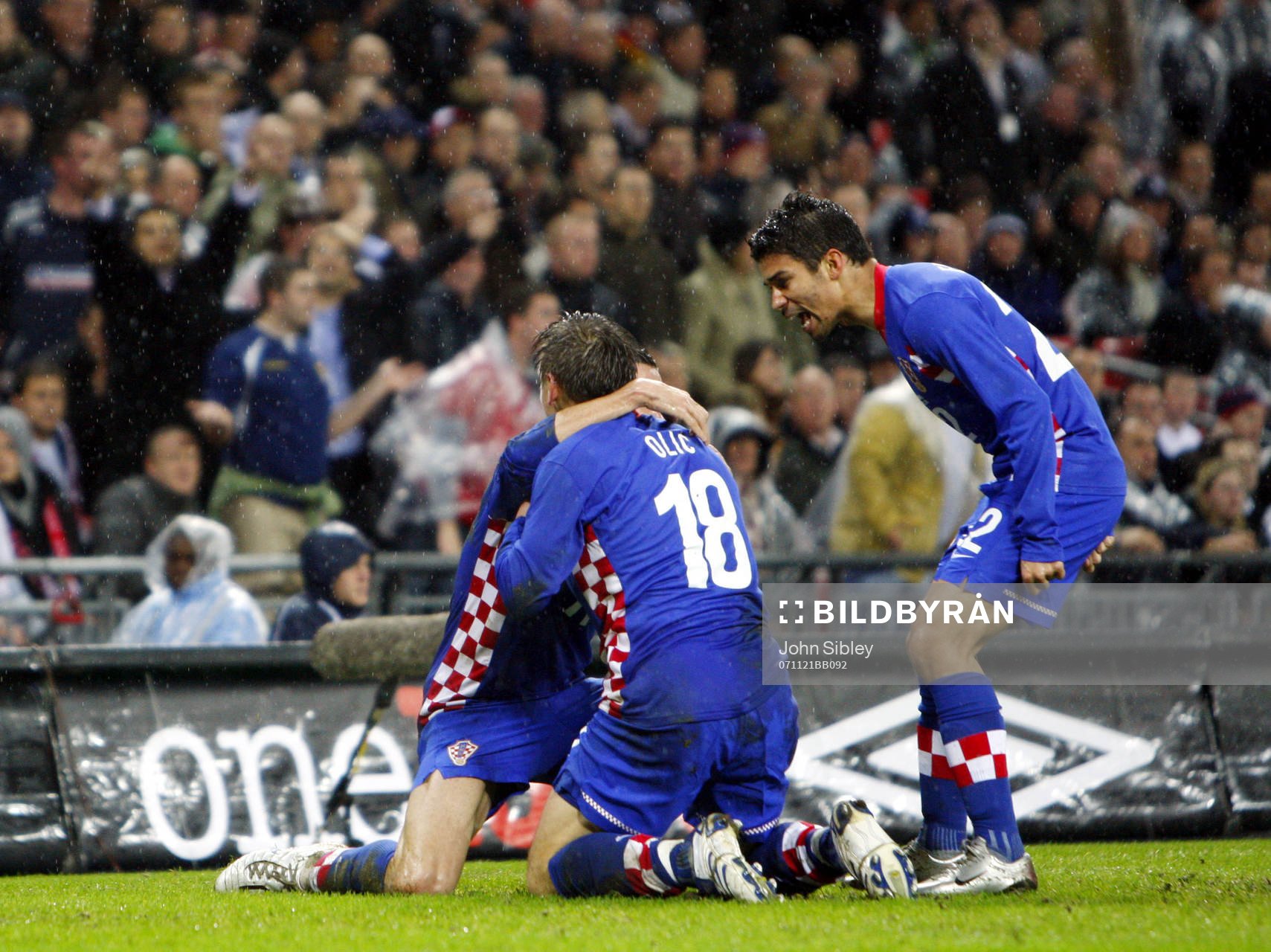 Ivica Olic, Kroatien, jubel