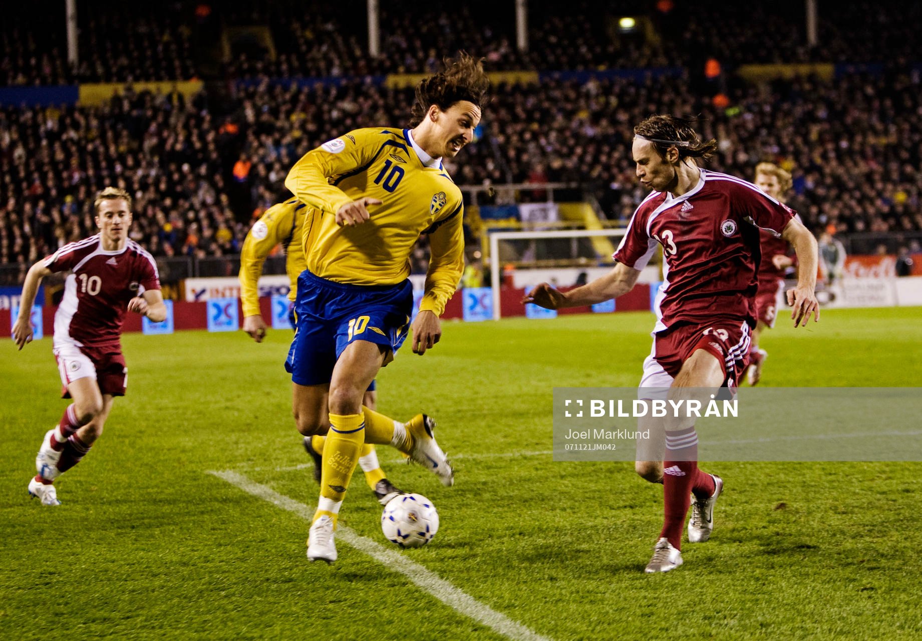 Zlatan Ibrahimovic, Sverige, Kaspars Gorkss, Lettland