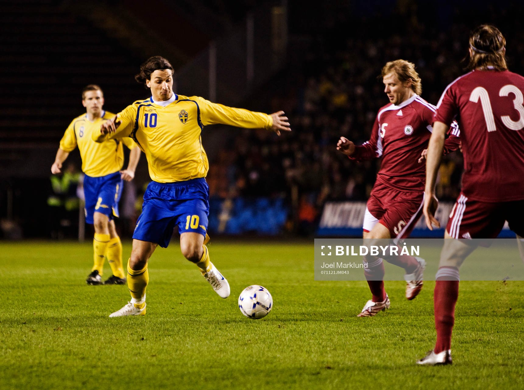 Zlatan Ibrahimovic, Sverige, Juris Laizãns, Lettland