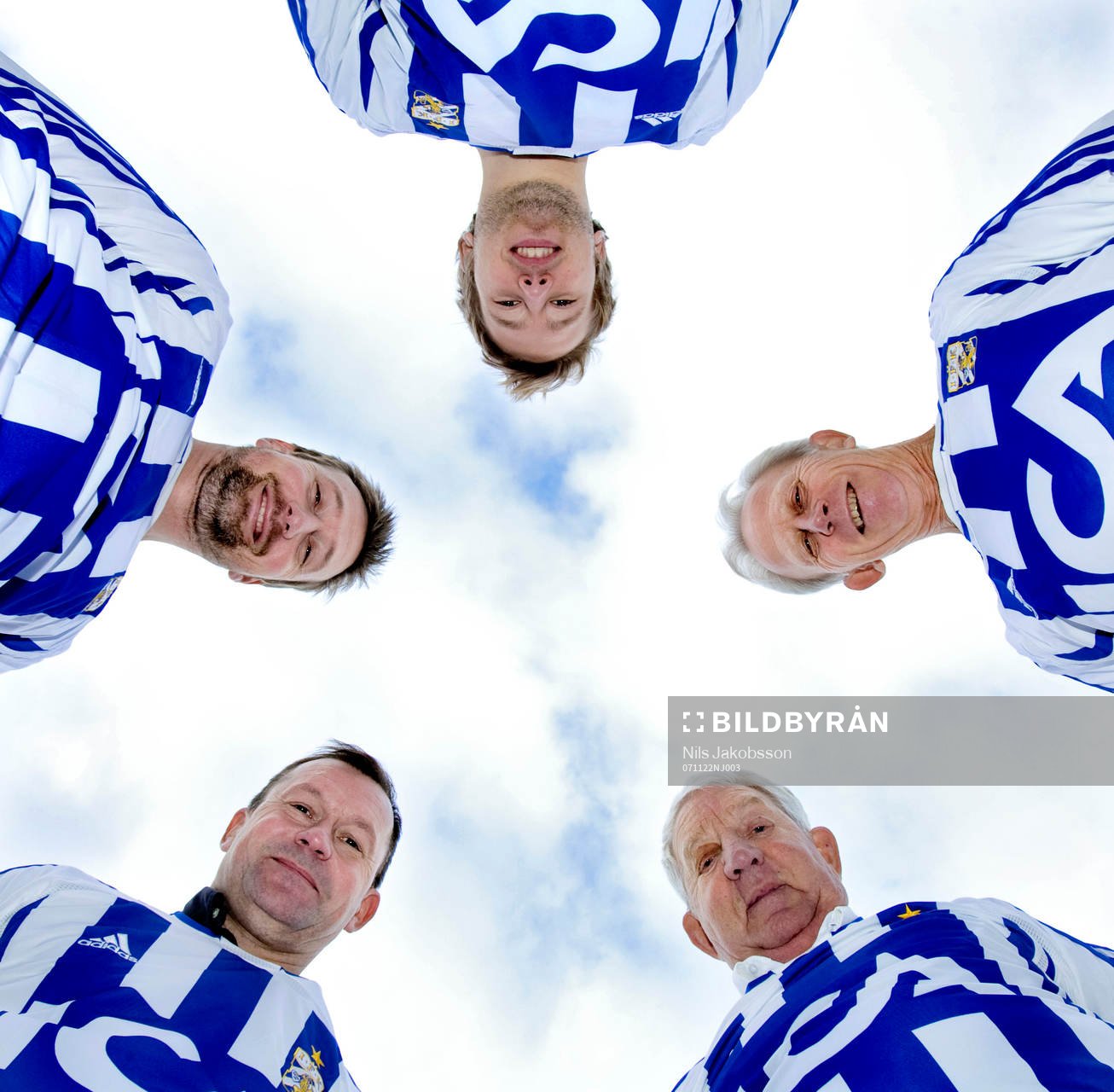 Fotboll, IFK Göteborg. Fem olika SM-Guldmedaljörer, Adam