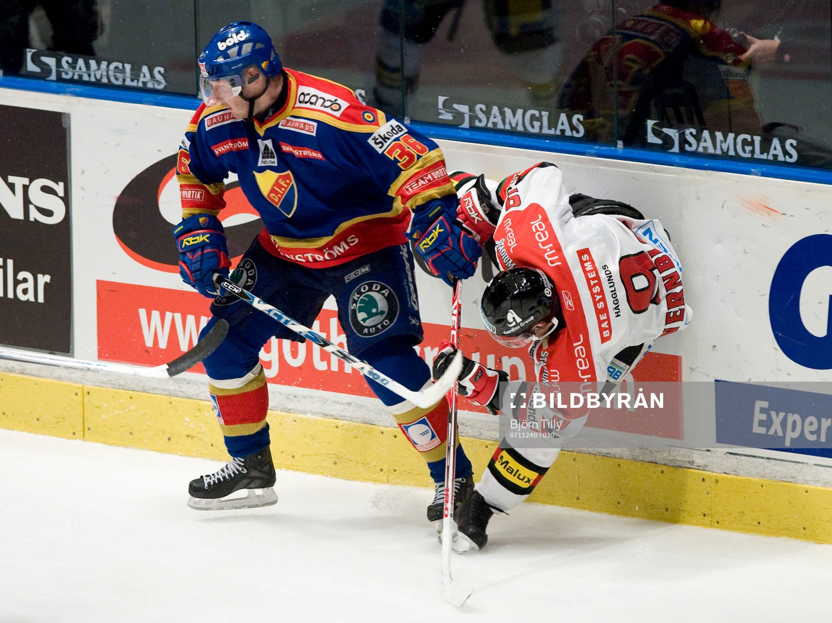 Edvin Frylén, Djurgården, och Magnus Wernblom, MODO