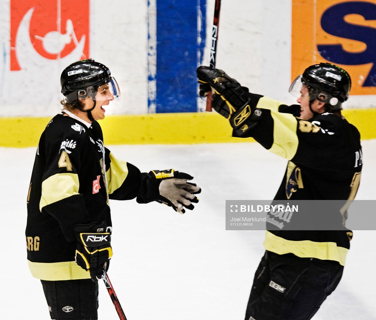 Mikael Österberg, AIK, och Tobias Schöp, AIK