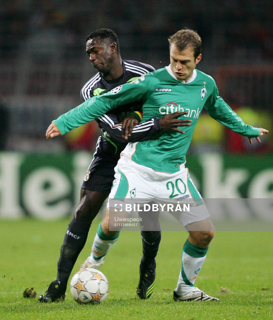  Mahamadou Diarra och Daniel Jensen.