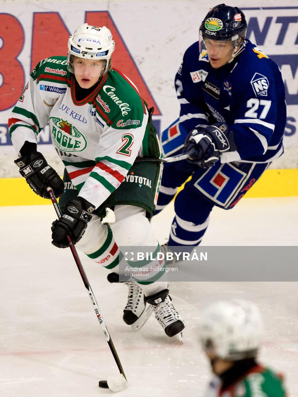 Sebastian Ström, Rögle och  Juha Lind, Leksand