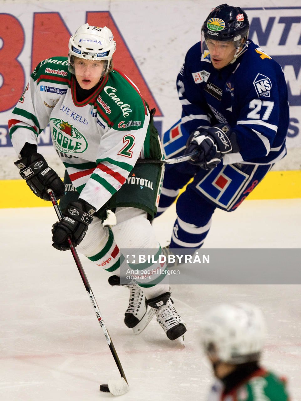 Sebastian Ström, Rögle och  Juha Lind, Leksand