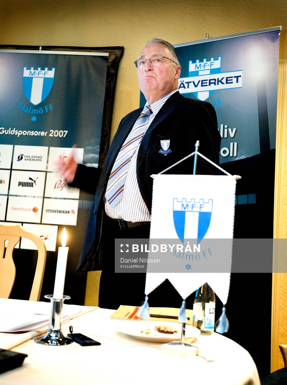 Bengt Madsen, ordförande Malmö FF