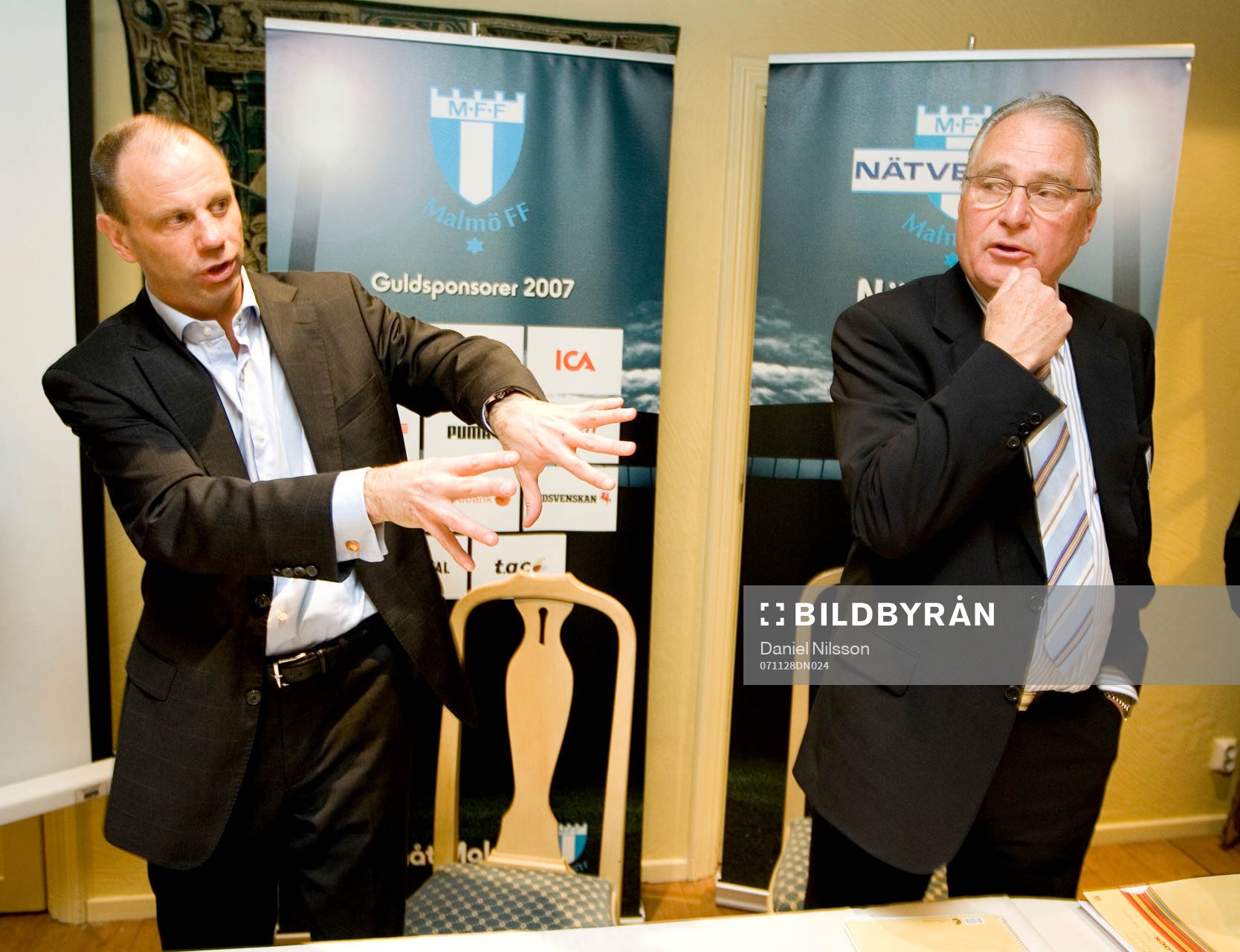 Bengt Madsen, ordförande och Håkan Jeppsson, vice