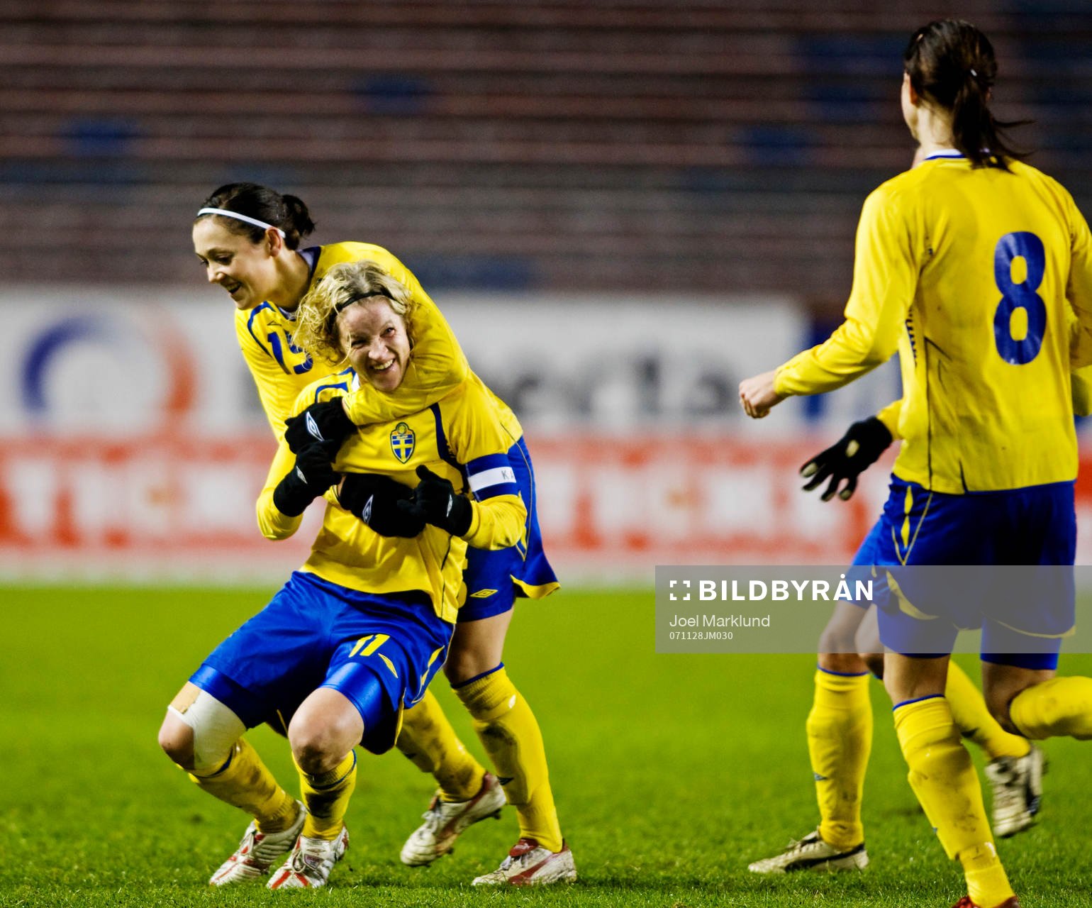 Victoria Svensson, jubel
