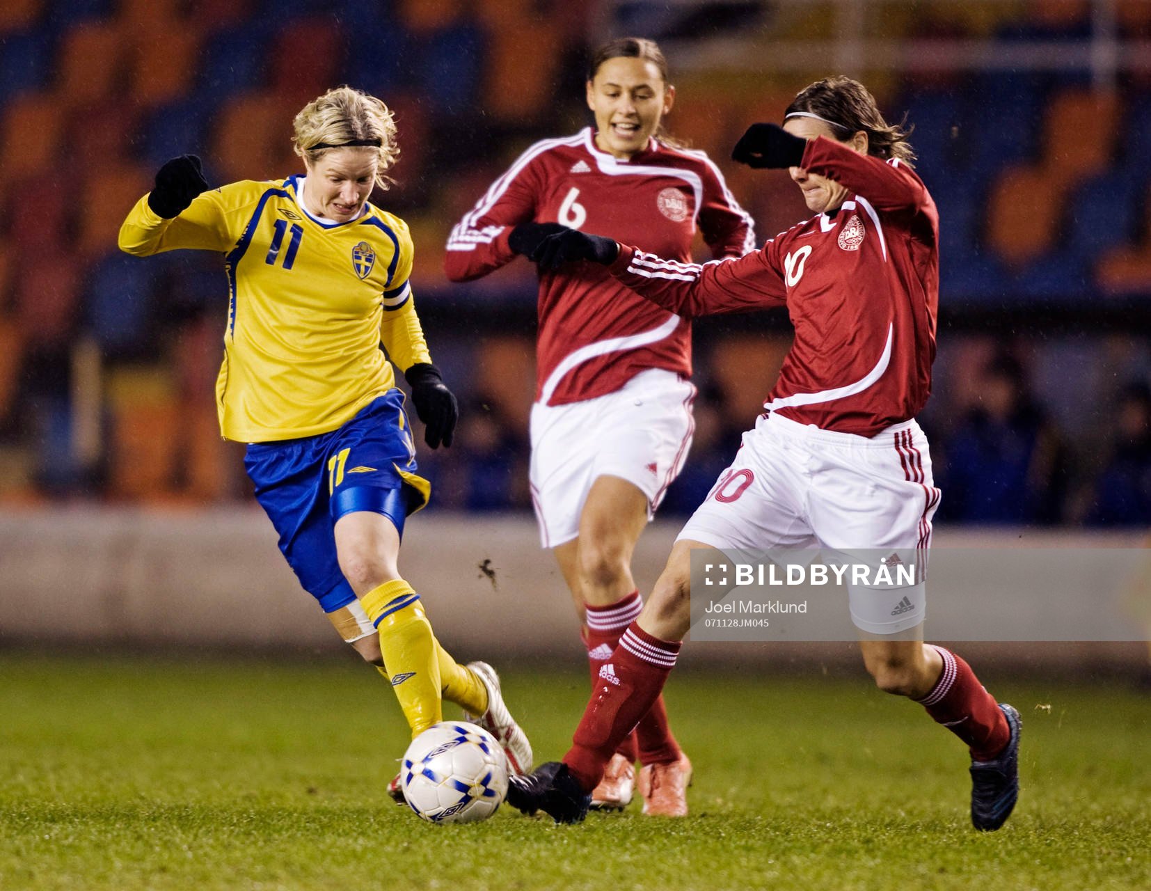 Victoria Svensson, Sverige och Anne Dot Eggers Nielsen,