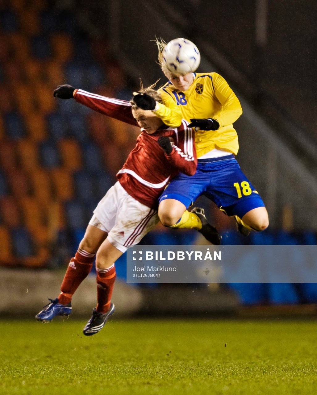 Nilla Fischer, Sverige, Camilla Paaske Sørensen, Danmark