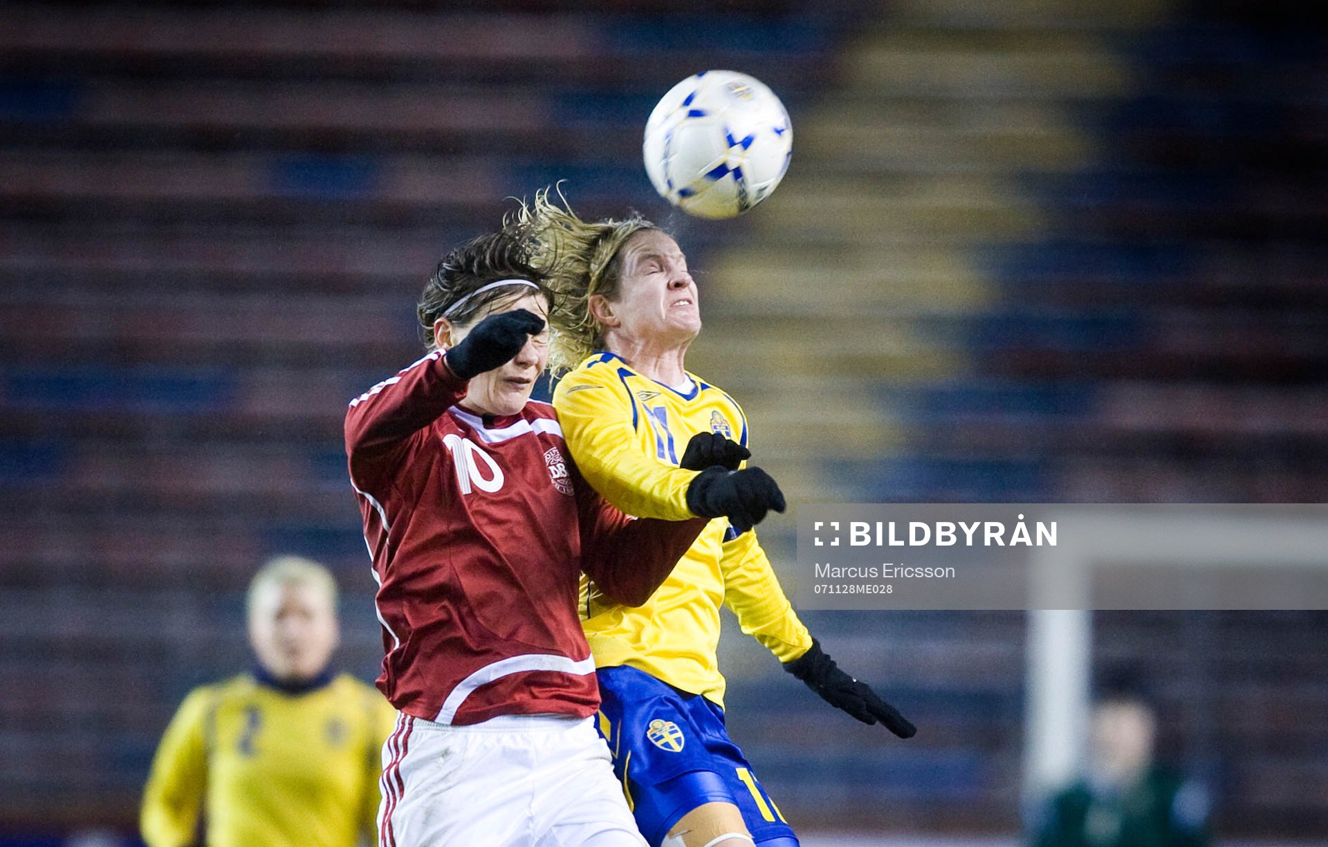 Anne Dot Eggers Nielsen, Danmark, och Victoria Svensson,