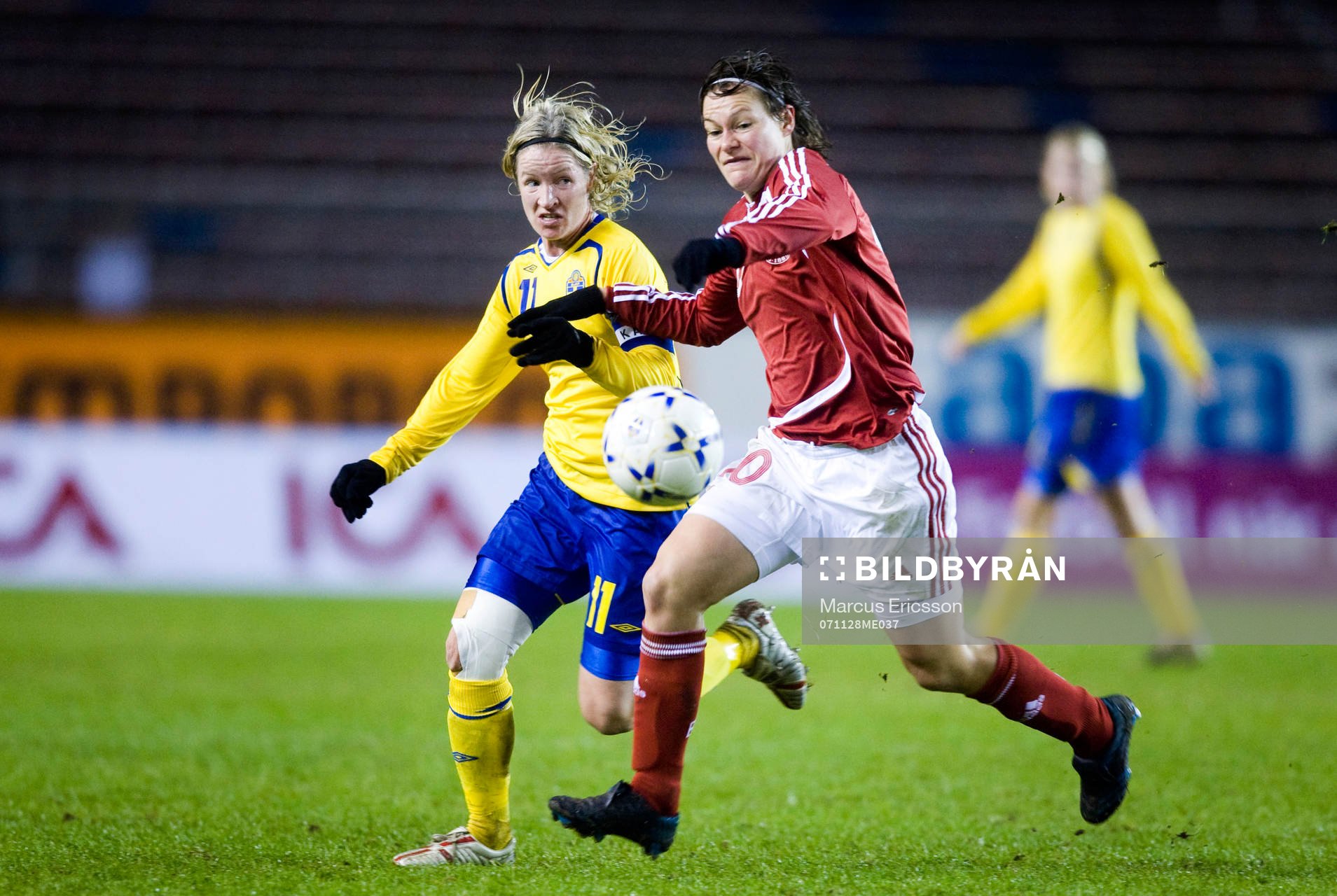 Victoria Svensson, Sverige, och Anne Dot Eggers Nielsen,