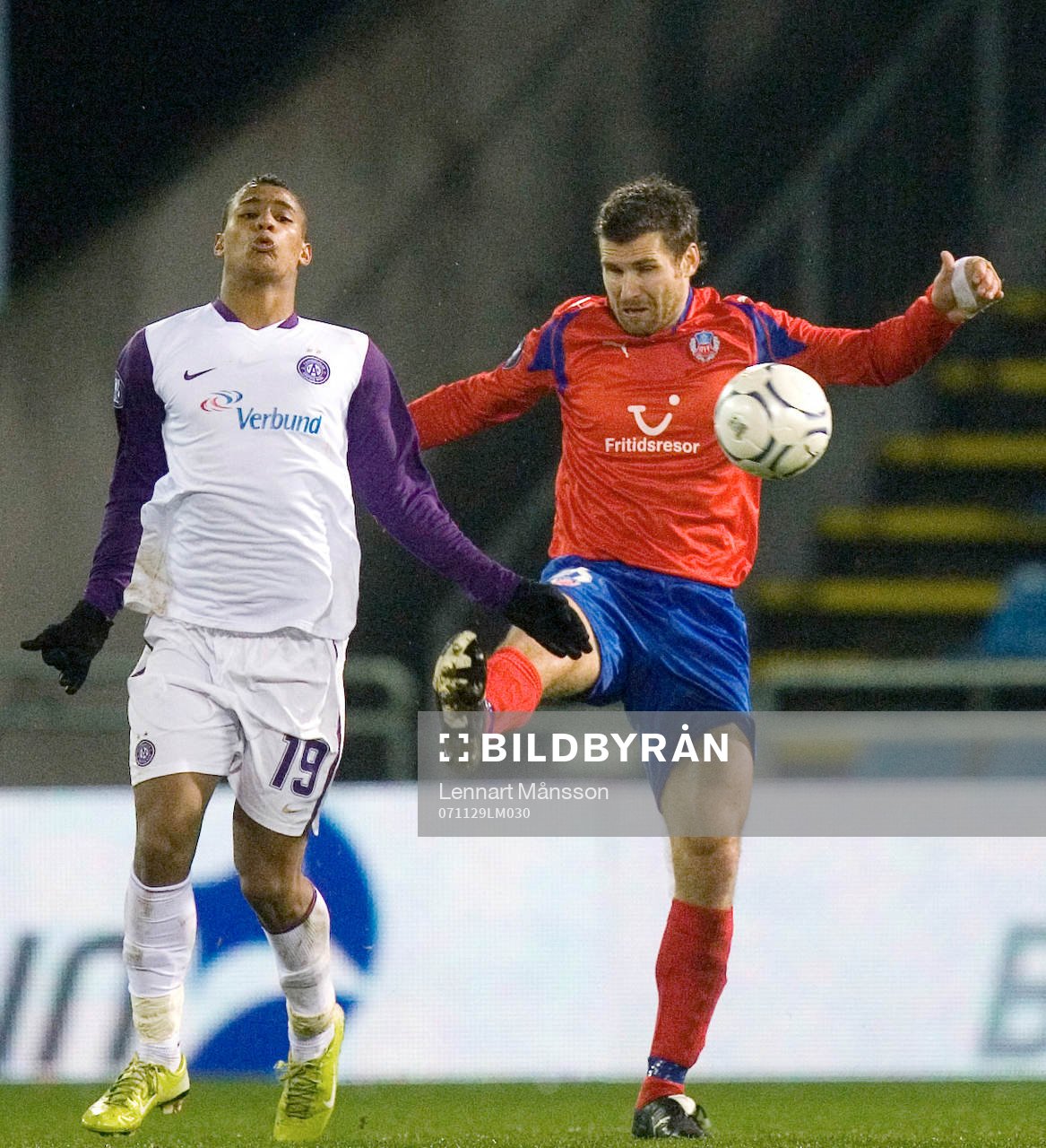Rubin Okotie och Andreas Jakobsson