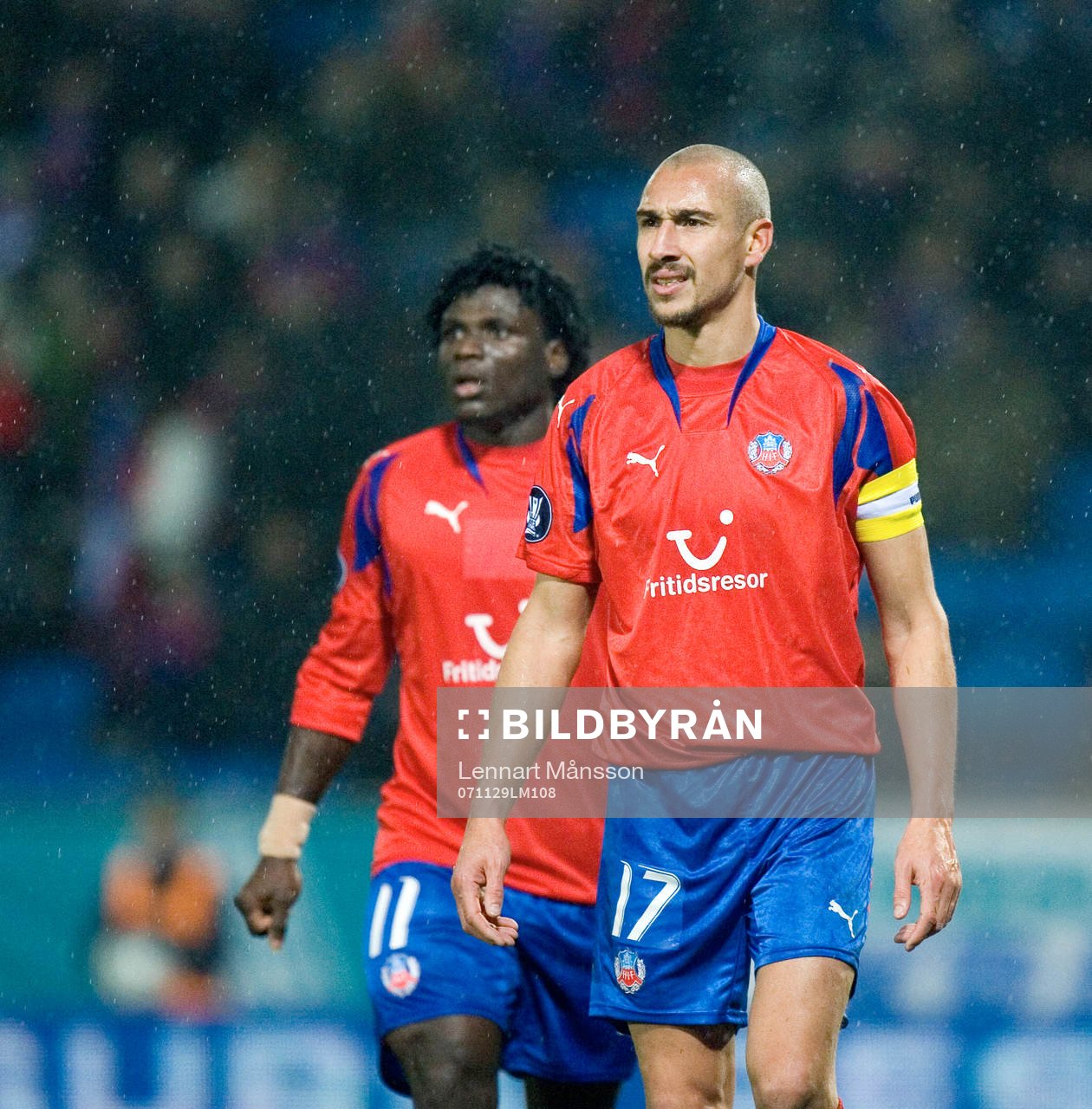 Henrik Larsson och Razak Omotoyossi