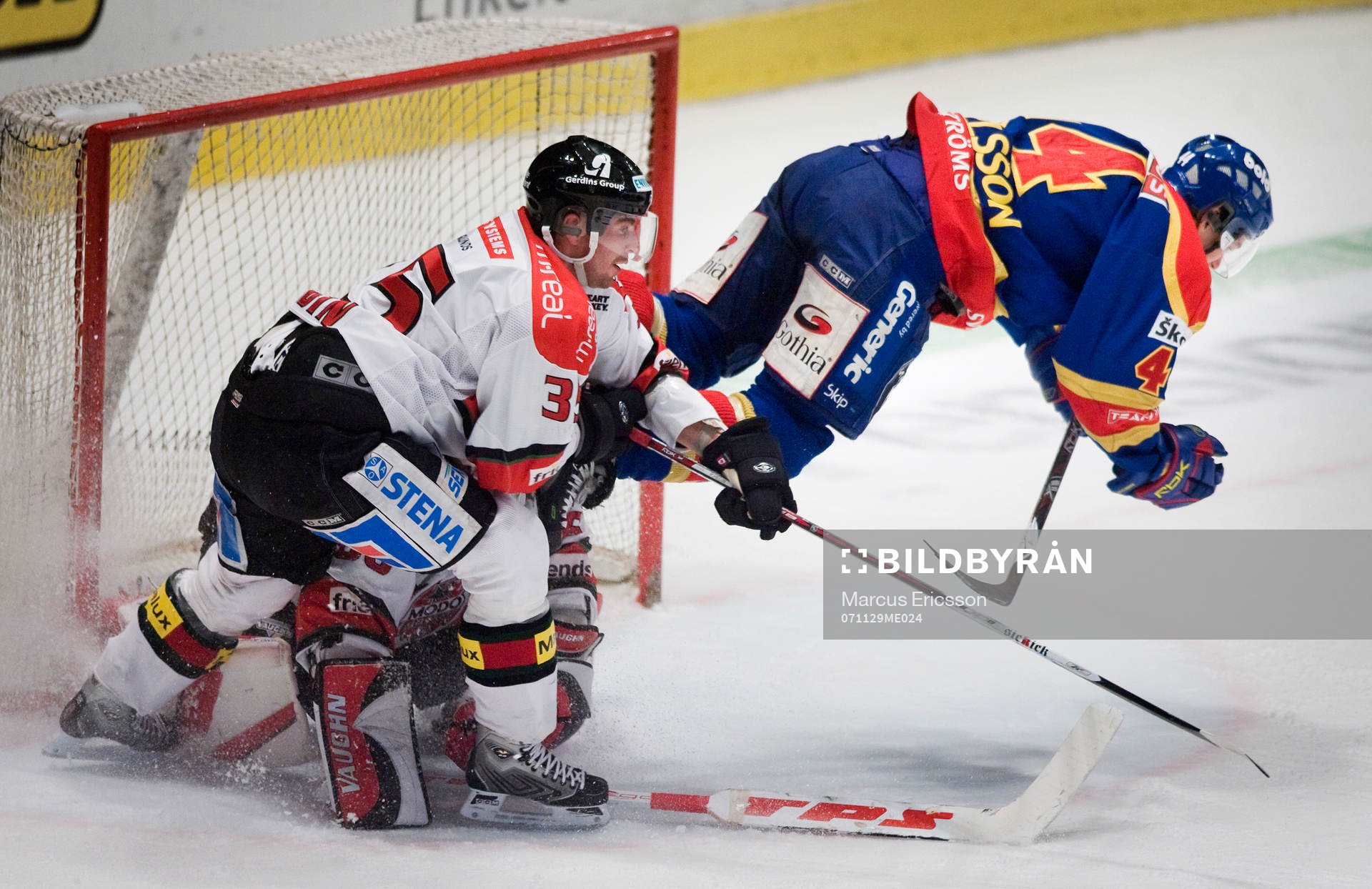 Pierre Hedin, MODO, och Nicklas Danielsson, Djurgården