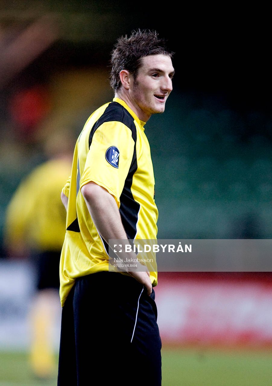 James Keene, Elfsborg, ler, skrattar