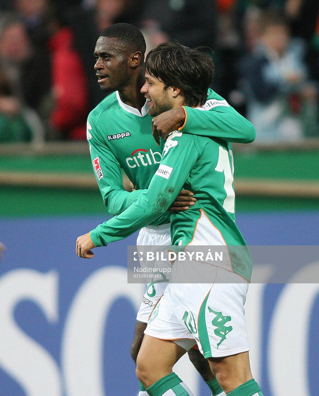 Boubacar Sanogo, Diego Werder, Bremen, jubel