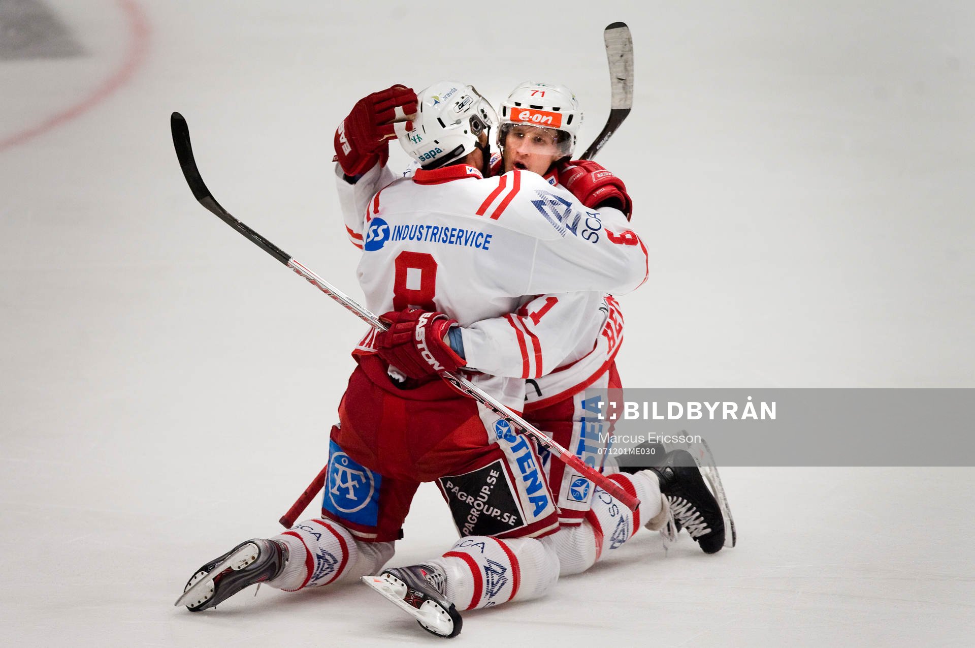 Jonathan Hedström, Timrå, och Sanny Lindström, Timrå,