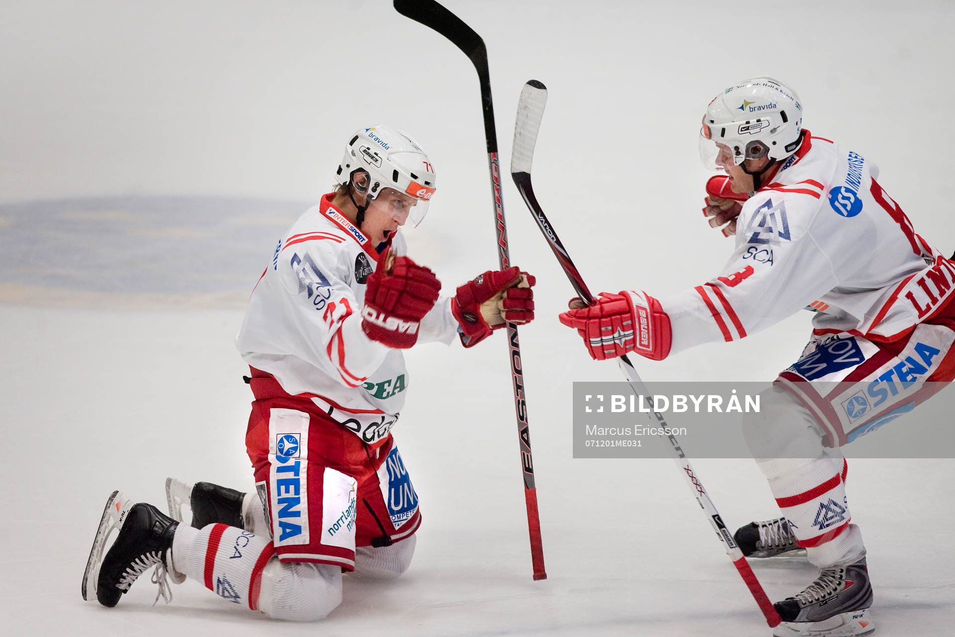 Jonathan Hedström, Timrå, och Sanny Lindström, Timrå,