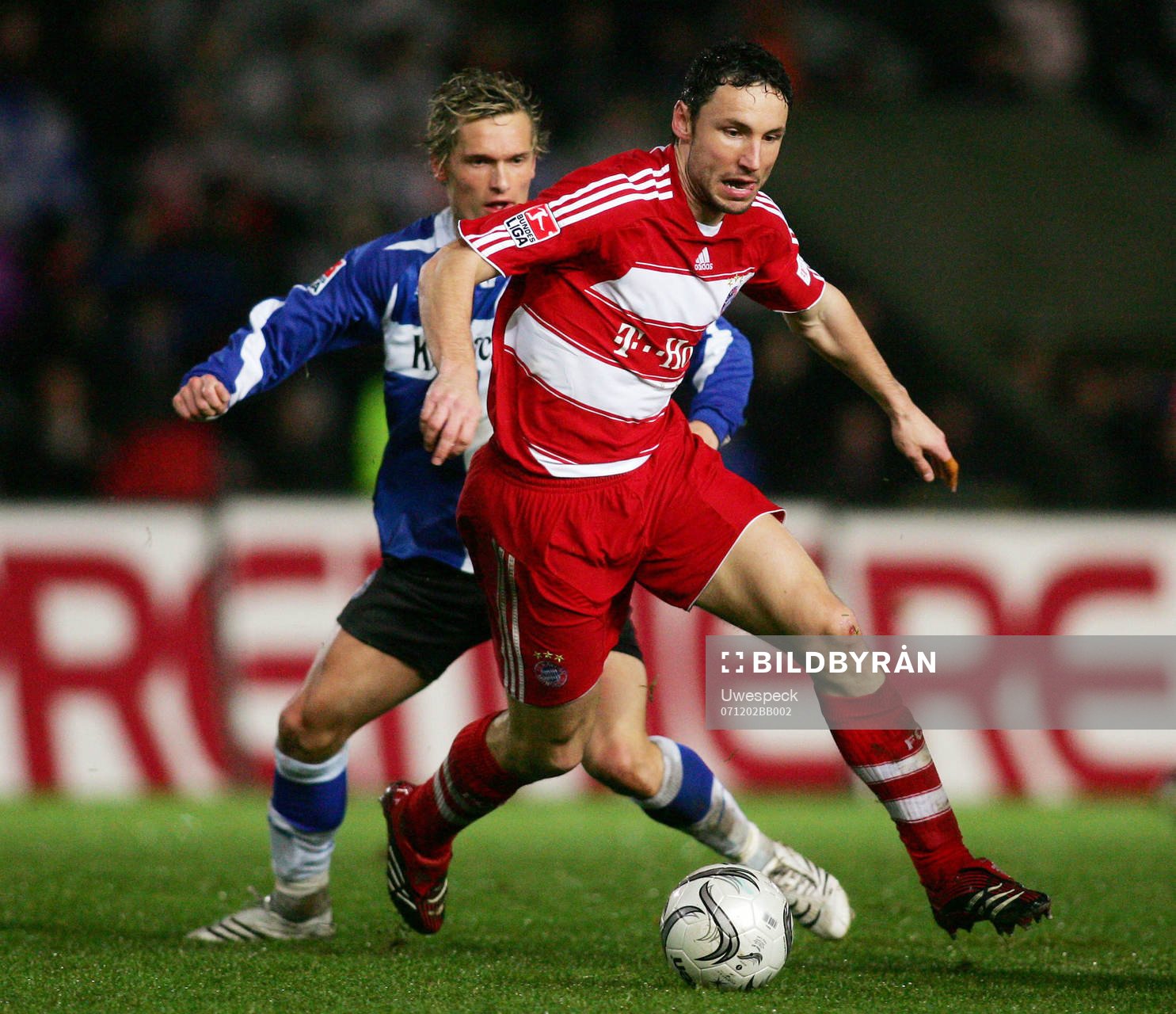 Fotboll, tysk, Bundesliga, Arminia Bielefeld - Bayern
