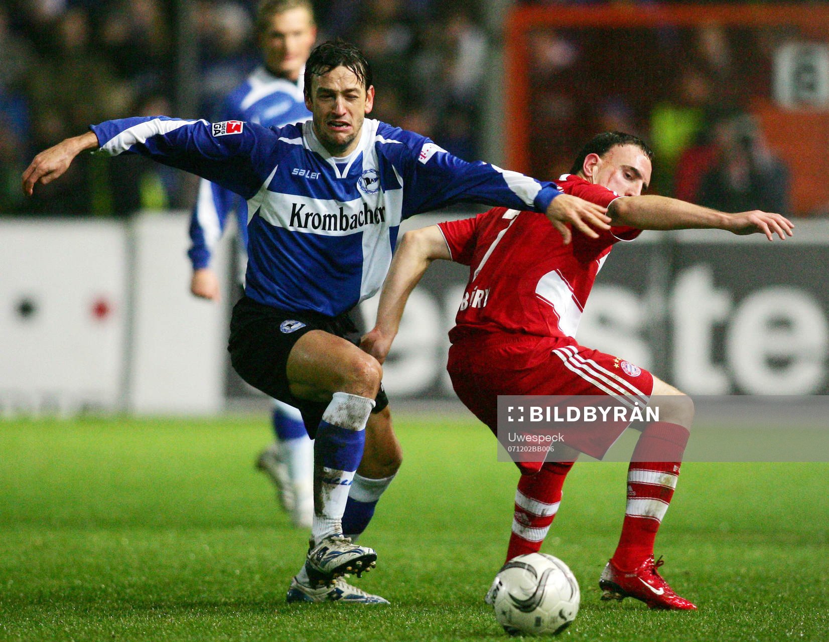  Markus Schuler och Franck Ribery.