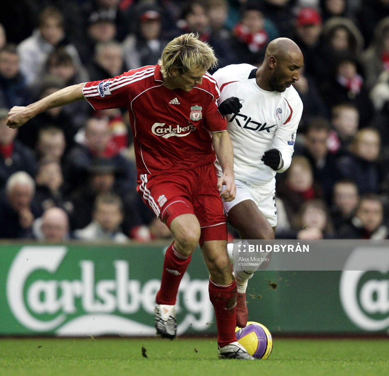 Sami Hyypia, Liverpool och Nicolas Anelka, Bolton